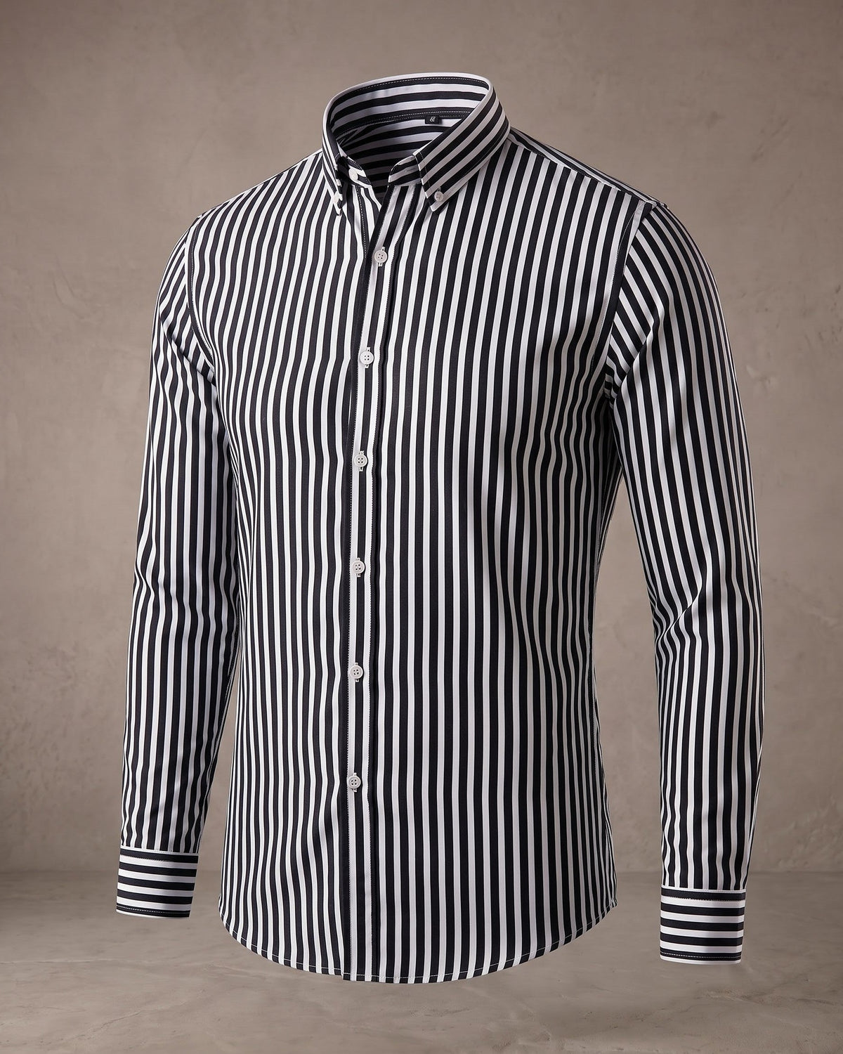 Lucio Striped Button-Down Shirt