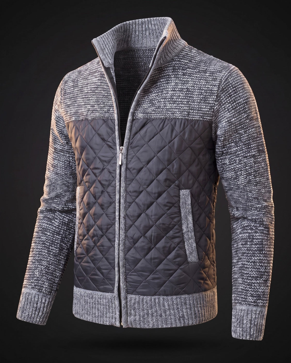 Rodrigo Hybrid Knit Quilted Jacket
